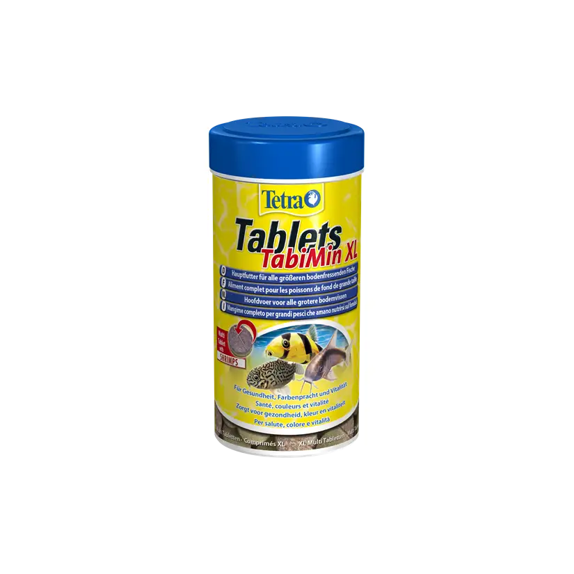 TETRA - Tablets TabiMin XL - 150ml - Aliment complet pour les grands poissons de fond