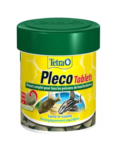 TETRA - Pleco Tablets - 120 tabletten - Compleet voer voor bodemvissen