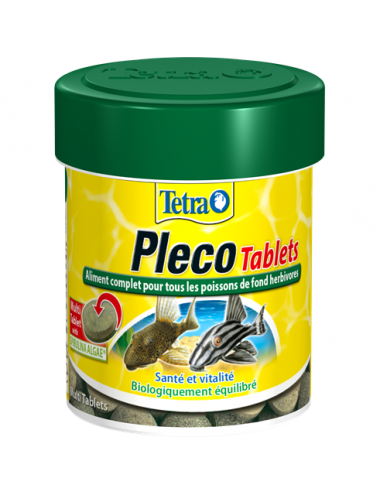 TETRA - Pleco Veggie Wafers - 250ml - Complete feed for groundfish
