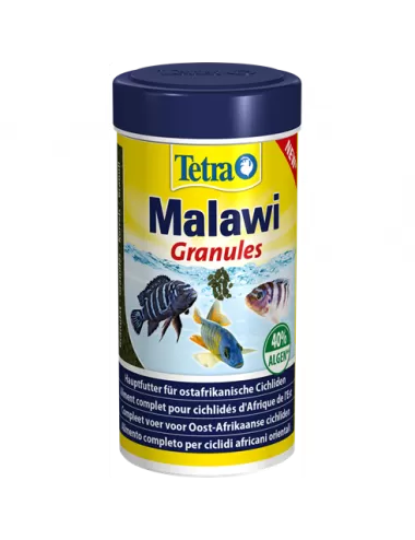 TETRA - Malawi Granules - 250ml - Aliment pour cichlidés herbivores