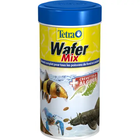 TETRA - Wafer Mix - 100ml - Aliment pour poissons de fond et crustacés