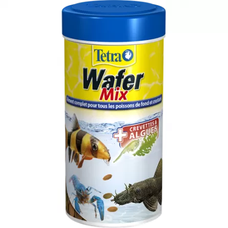TETRA - Wafer Mix - 250ml - Pienso para peces de fondo y crustáceos