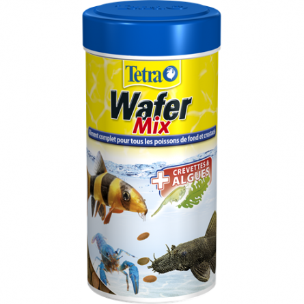 TETRA - Waffelmischung - 250 ml - Futter für Grundfische und Krebstiere TETRA - Waffelmischung - 250 ml - Futter für Grundfische und Krebstiere