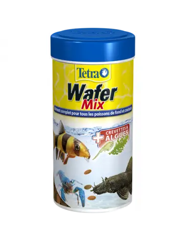 TETRA - Wafer Mix - 1l - Aliment pour poissons de fond et crustacés