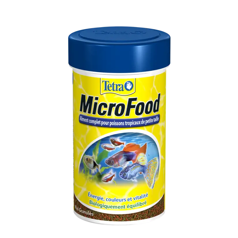 TETRA - MicroFood - 100ml - Alleinfutter für kleine Fische