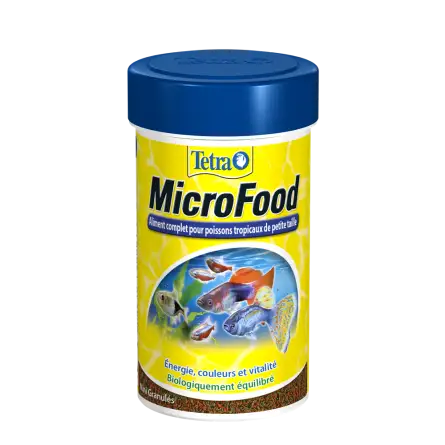 TETRA - MicroFood - 100ml - Aliment complet pour petits poissons