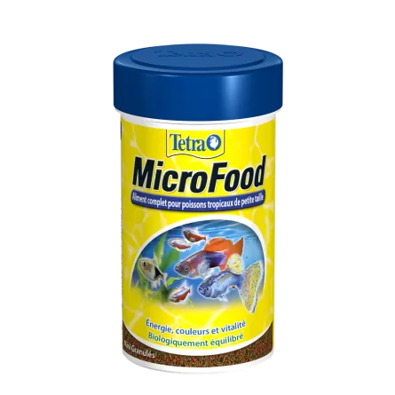TETRA - MicroFood - 100ml - Alleinfutter für kleine Fische