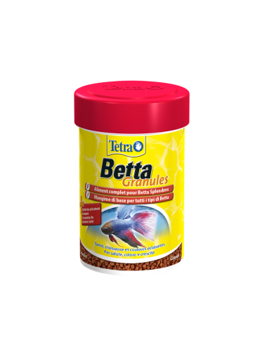 TETRA - Betta Granules - 85ml - Complete food for fighting fish.