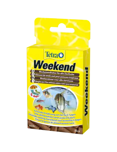 TETRA - Weekend - 20 pcs - Aliment complet pour week-end et courtes vacances