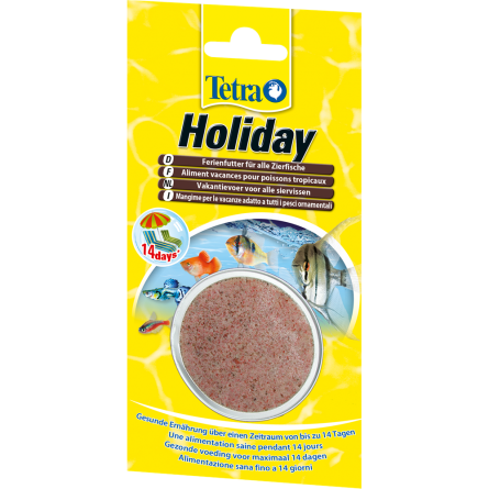 TETRA - Holiday - 30g - Alimento completo para peces en caso de ausencia TETRA - Holiday - 30g - Alimento completo para peces en caso de ausencia