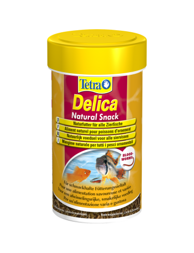 TETRA - Delica Bloodworms - 100ml - Liofilizirane ličinke crvenih komaraca