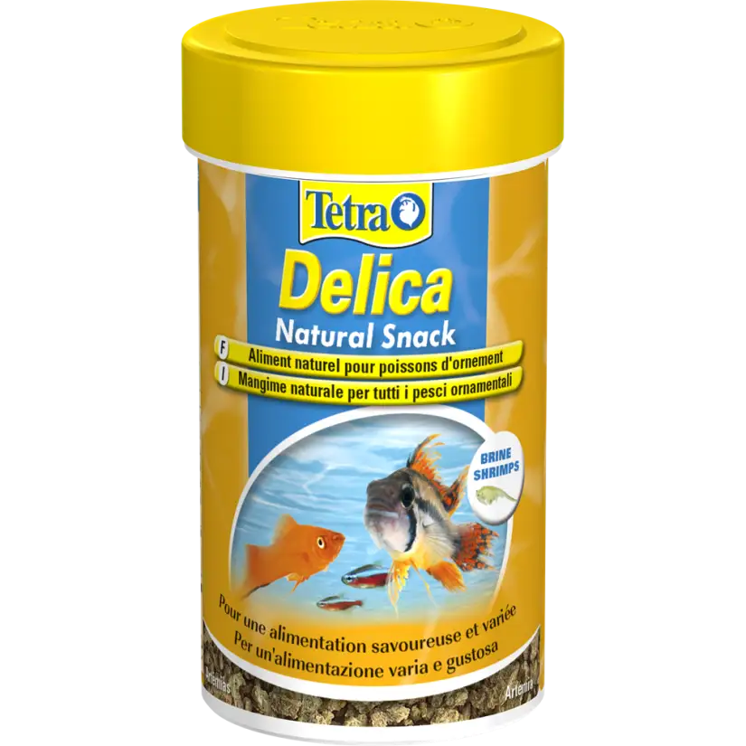 Tetra Delica Bloodworms - Mangime Liofilizzato Per Pesci, 100% Larve Di Chironomus, 100 Ml - Foto 12