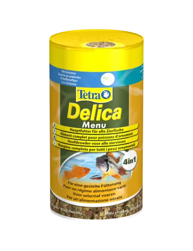 TETRA - Delica Menu - 100ml - Assorted natural treats for fish