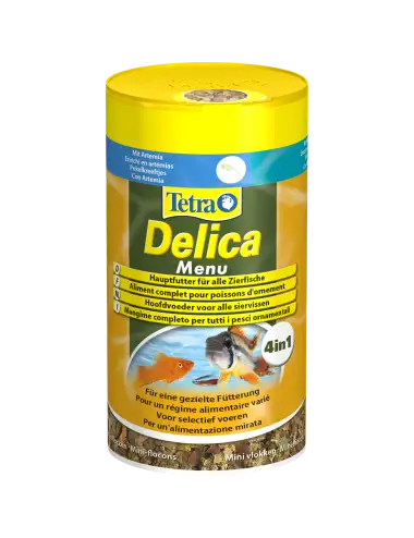 TETRA - Delica Menu - 100ml - Assorted natural treats for fish