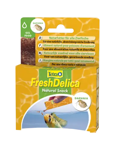 TETRA - FreshDelica Daphnia - 100ml - Voedzame geltraktaties
