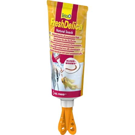 TETRA - FreshDelica Bloodworms (tuba) - 80g - Hranjive gel poslastice TETRA - FreshDelica Bloodworms (tuba) - 80g - Hranjive gel poslastice