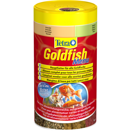 TETRA - Goldfish Menu - 250ml - Aliment variés pour poissons rouges