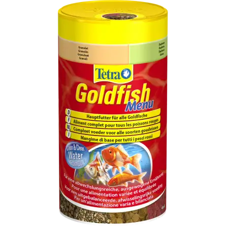 TETRA - Goldfish Menu - 250ml - Varied food for goldfish TETRA - Goldfish Menu - 250ml - Varied food for goldfish
