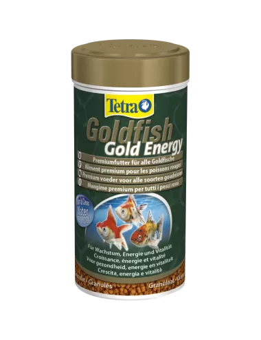 TETRA - Goldfish Gold Energy - 100ml - Aliment riche pour poissons rouges
