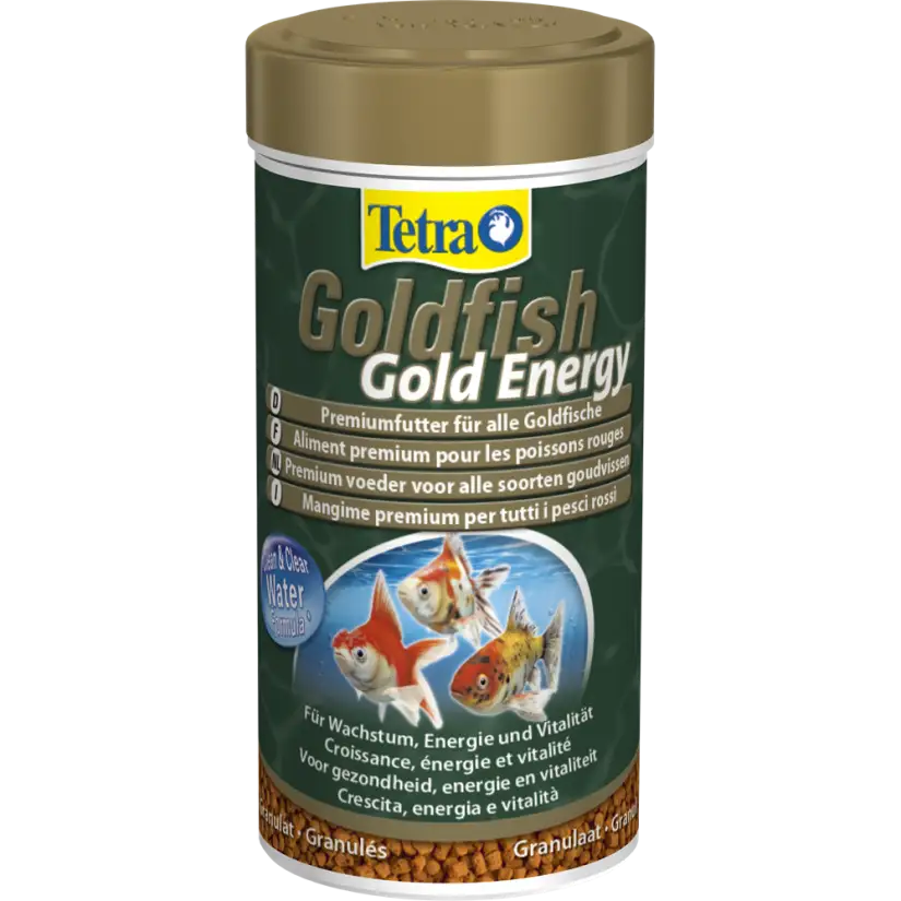 TETRA - Goldfish Gold Energy - 100ml - Reichhaltiges Futter für Goldfische