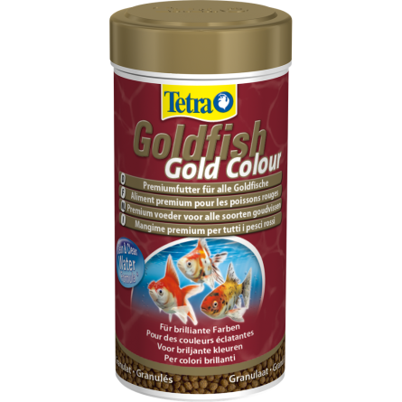 TETRA - Goldfish Gold Colour - 100ml - Aliment en granulés pour poissons rouges TETRA - Goldfish Gold Colour - 100ml - Aliment en granulés pour poissons rouges