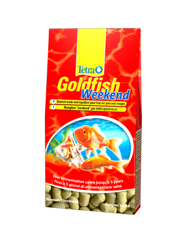 TETRA - Goldfish Weekend - 40 kos - Prehrambene palčke za kratke počitnice