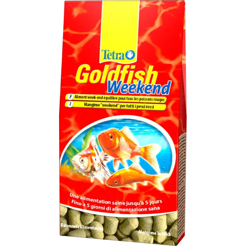TETRA - Goldfish Weekend - 40 pcs - Aliment en sticks pour vacances courtes