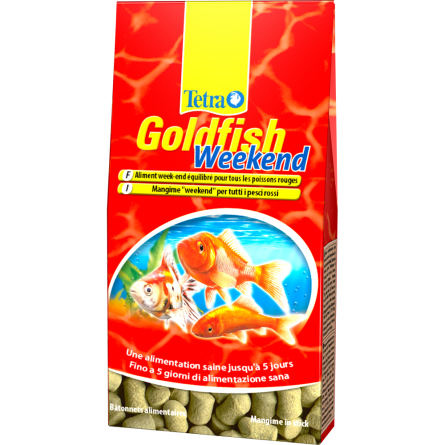 TETRA - Goldfish Weekend - 40 Stück - Futtersticks für den Kurzurlaub TETRA - Goldfish Weekend - 40 Stück - Futtersticks für den Kurzurlaub