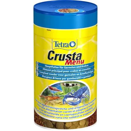 TETRA - Menú TetraCrusta - 100ml - Alimento variado para crustáceos.