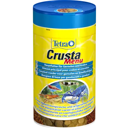 TETRA - Menú TetraCrusta - 100ml - Alimento variado para crustáceos.