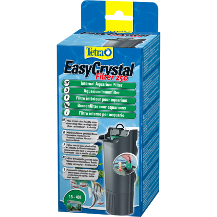 TETRA - EasyCrystal 250 - Filter voor aquarium van 15 tot 40 liter