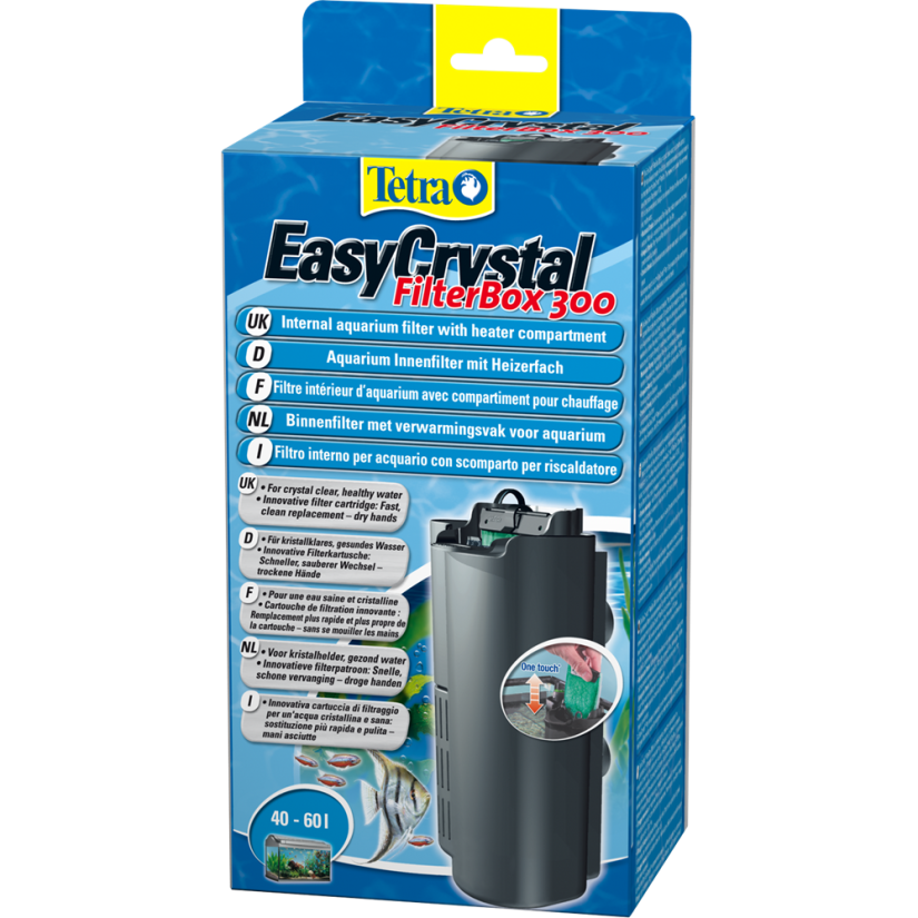 TETRA - EasyCrystal 300 - Filter for aquariums from 15 to 40 liters