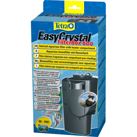 TETRA - EasyCrystal 600 - Filter for aquariums from 50 to 150 liters TETRA - EasyCrystal 600 - Filter for aquariums from 50 to 150 liters