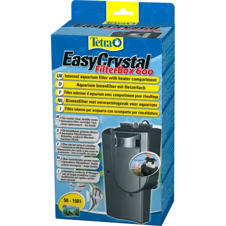 TETRA - EasyCrystal 600 - Filtre pour aquarium de 50 à 150 litres TETRA - EasyCrystal 600 - Filtre pour aquarium de 50 à 150 litres
