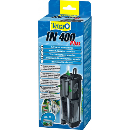 TETRA - IN 400 Plus - Internal filter for aquariums up to 60 liters TETRA - IN 400 Plus - Internal filter for aquariums up to 60 liters