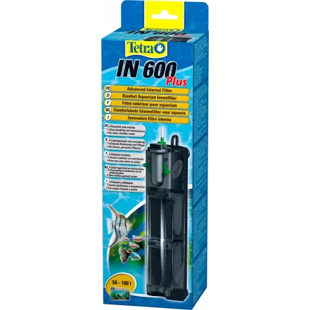 TETRA - IN 600 Plus - Filtro interno para acuarios de hasta 100 litros