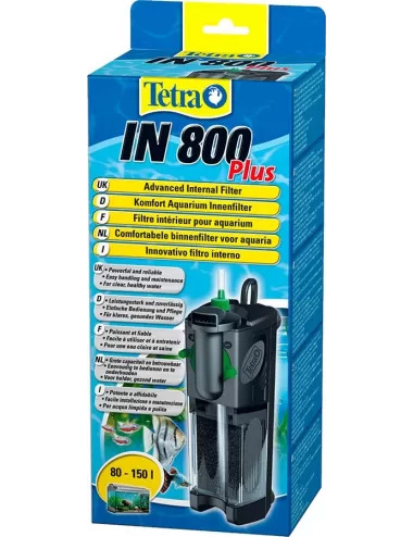TETRA - IN 800 Plus - Filtro interno para acuarios de hasta 150 litros