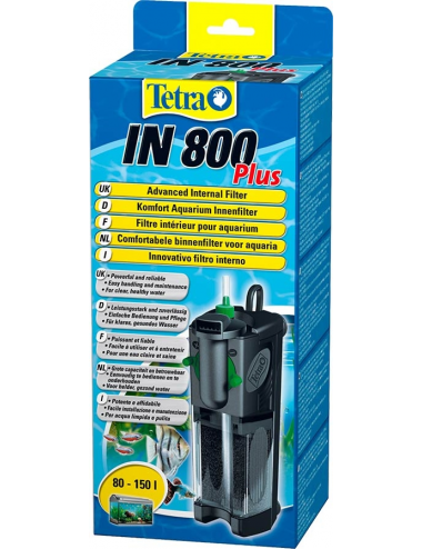 TETRA - IN 800 Plus - Innenfilter für Aquarien bis 150 Liter
