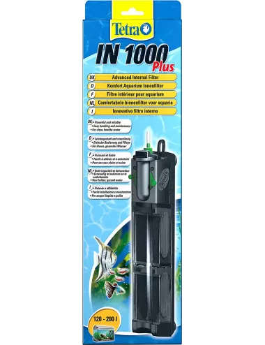 TETRA - IN 1000 Plus - Internal filter for aquariums up to 200 liters