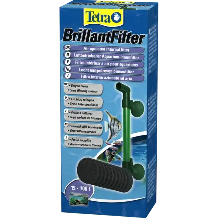 TETRA - Brillant Filter - Filtration idéale pour les bacs de reproduction.