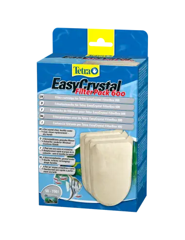 TETRA - Pacote de filtros EasyCrystal 600