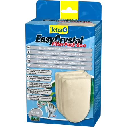 TETRA - Pacote de filtros EasyCrystal 600