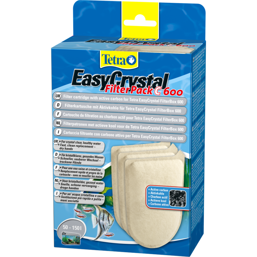 TETRA - EasyCrystal Filter Pack C600 z ogljem - Filter vložek