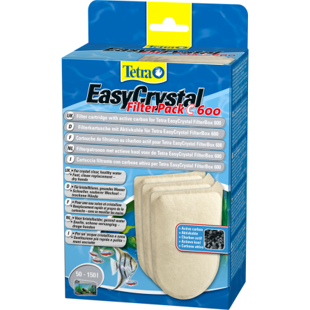 TETRA - EasyCrystal Filter Pack C600 z ogljem - Filter vložek TETRA - EasyCrystal Filter Pack C600 z ogljem - Filter vložek