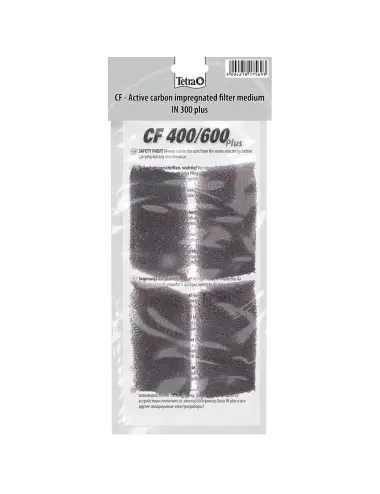 TETRA - CF 400/600 plus - Espuma de filtração de carbono