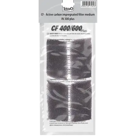 TETRA - CF 400/600 plus - Espuma de filtração de carbono TETRA - CF 400/600 plus - Espuma de filtração de carbono