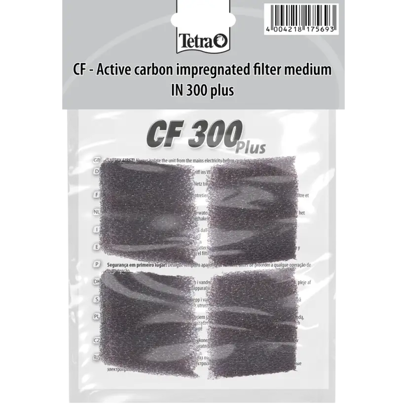 TETRA - CF 300 plus - Mousse de filtration au charbon