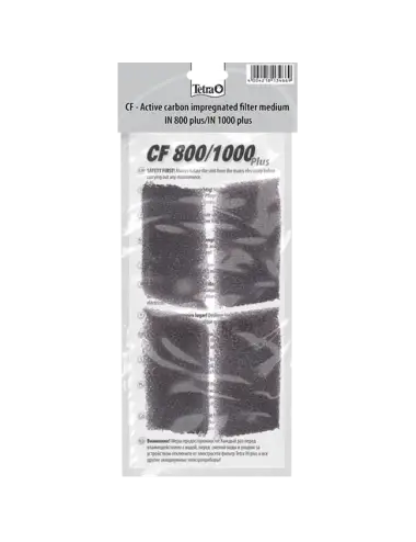 TETRA - CF 800/1000 plus - Filtro a carbone espanso