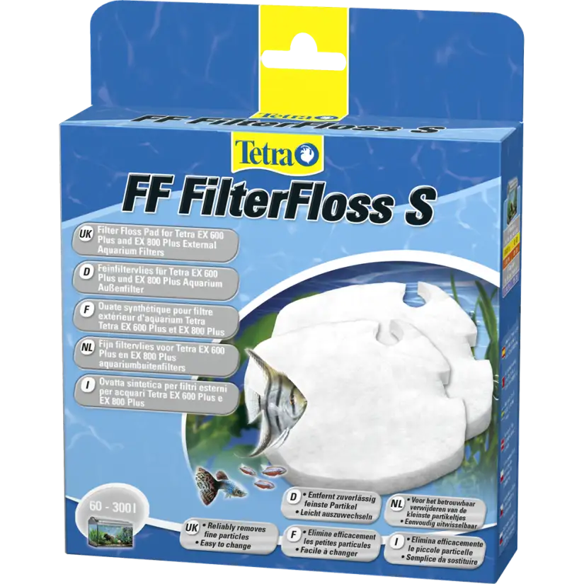 TETRA - FF FilterFloss S - Synthetic wadding for EX 600 and EX 700 tetra filters.