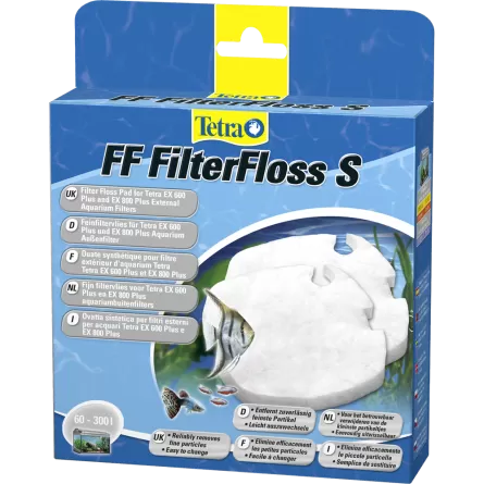 TETRA - FF FilterFloss S - Ouate Synthétique pour filtres tetra EX 600 et EX 700.